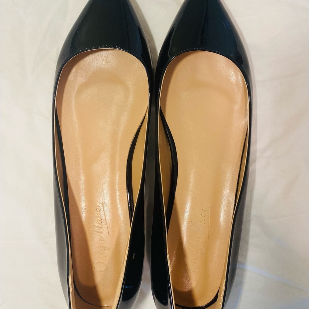 Black Patent Leather Women's Shoes
